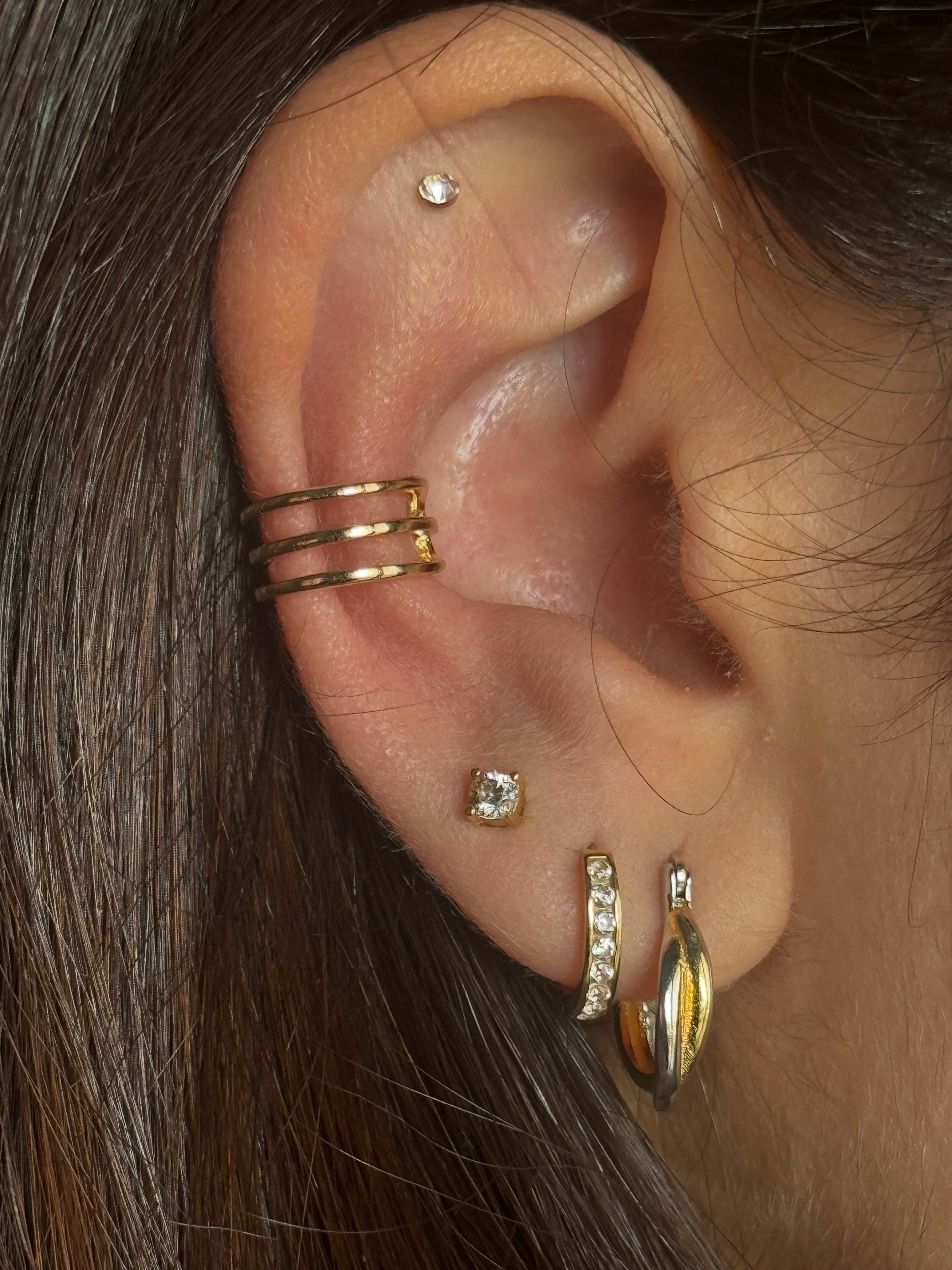 Minimal Stack Earcuff