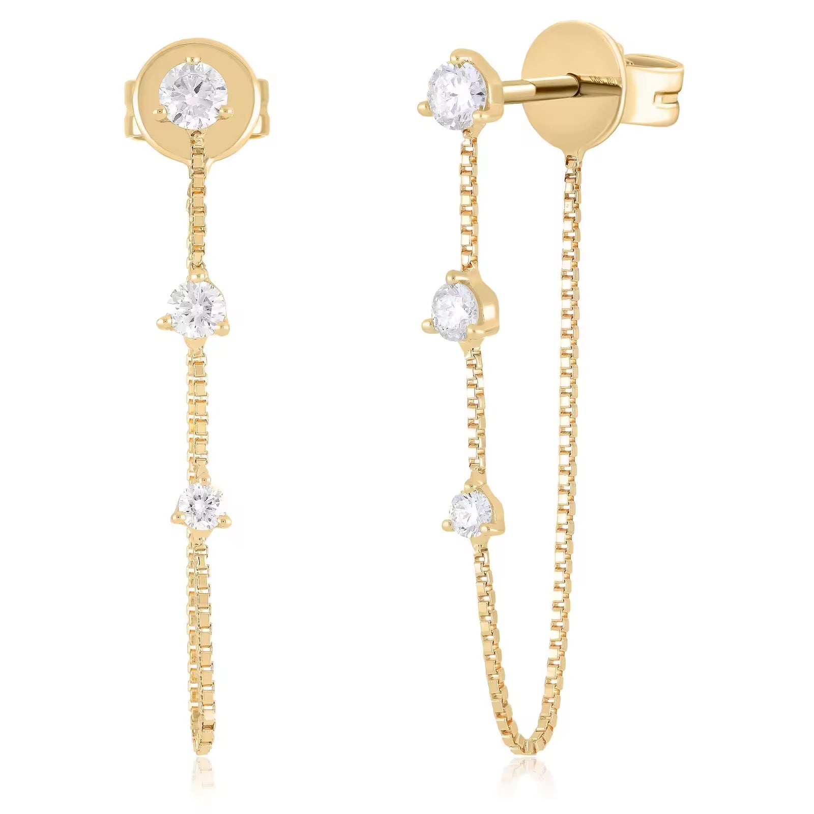 Stone Drop Earrings