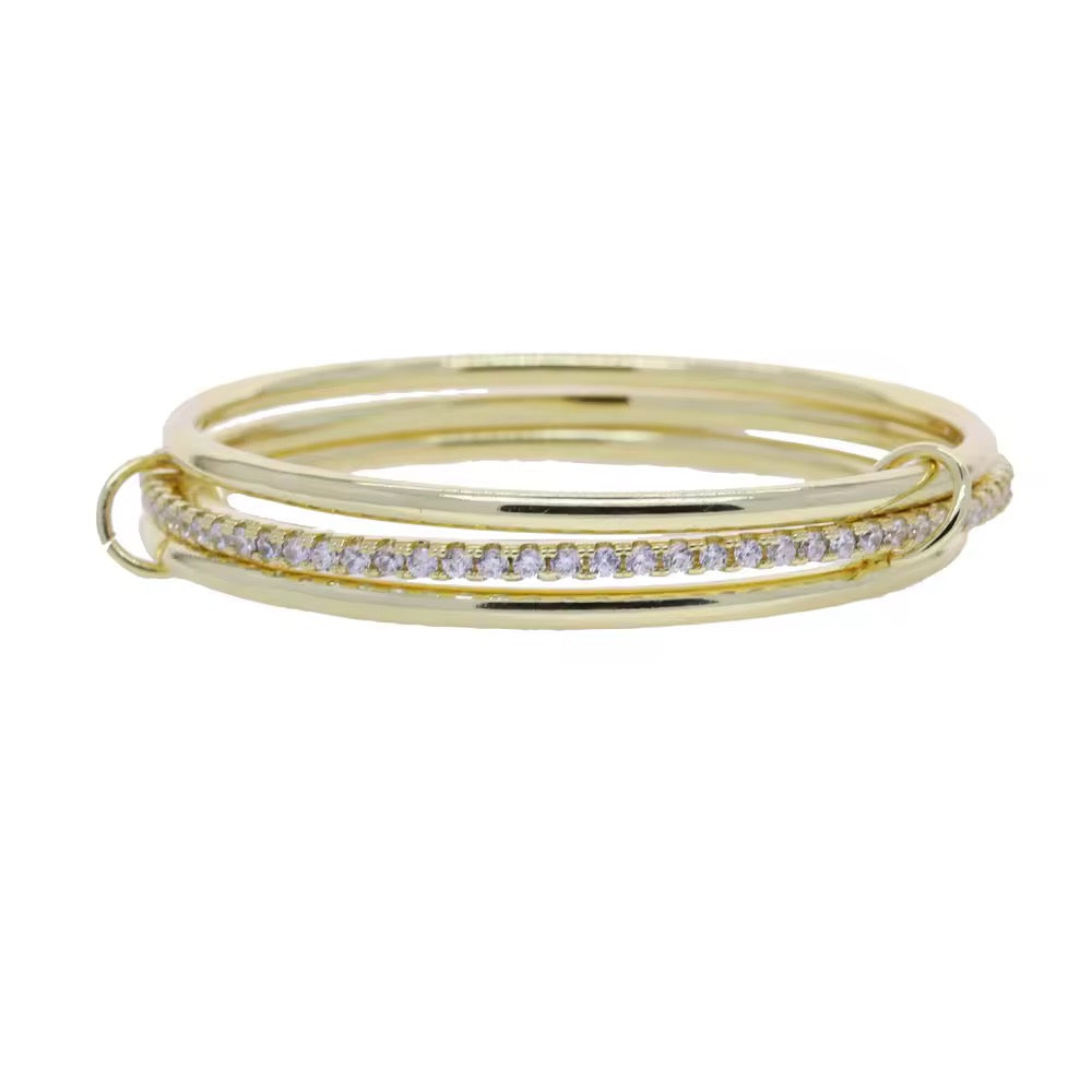 Gold Stack Bracelet