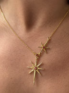 Red Starfall Necklace