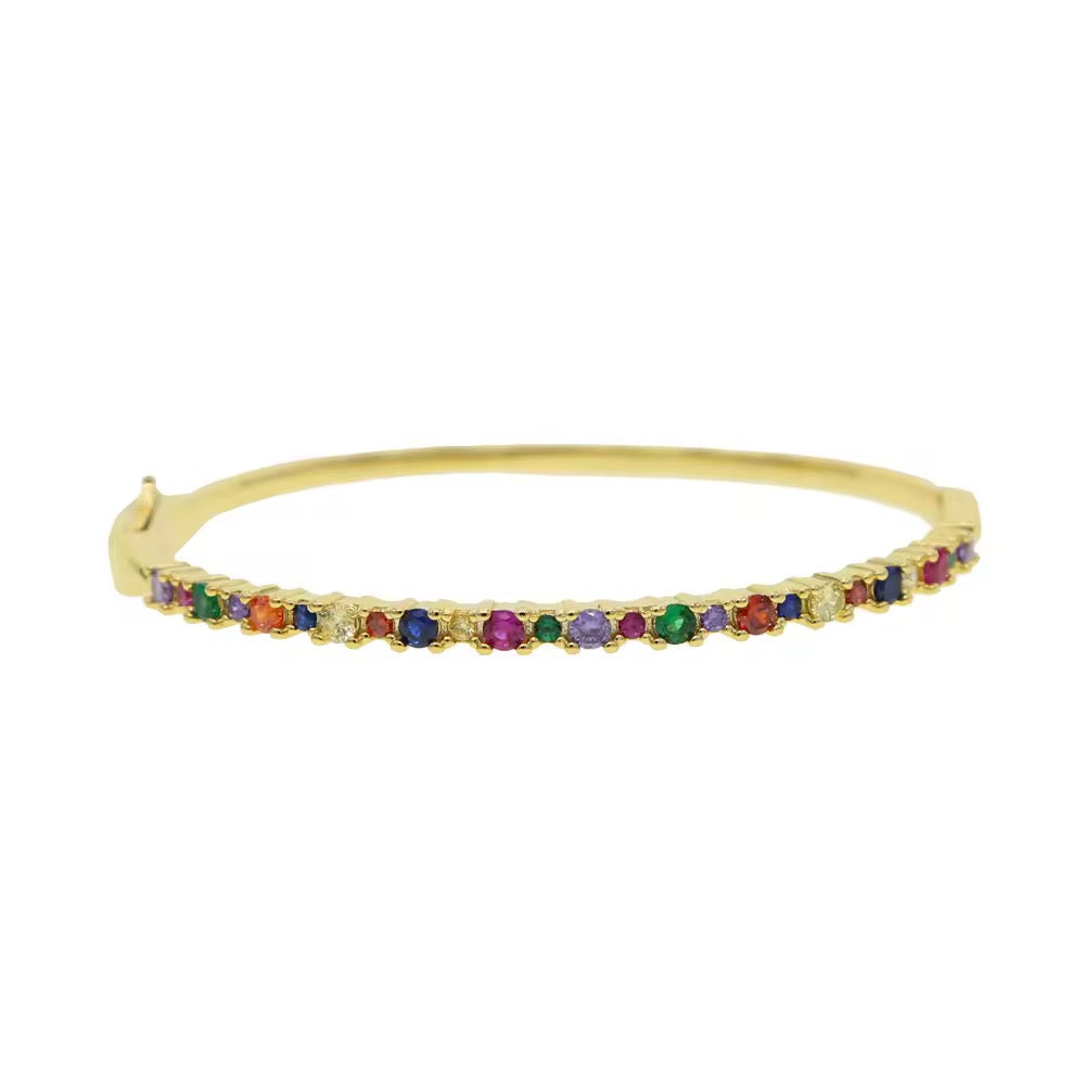 Colorful Rhinestones Bracelet