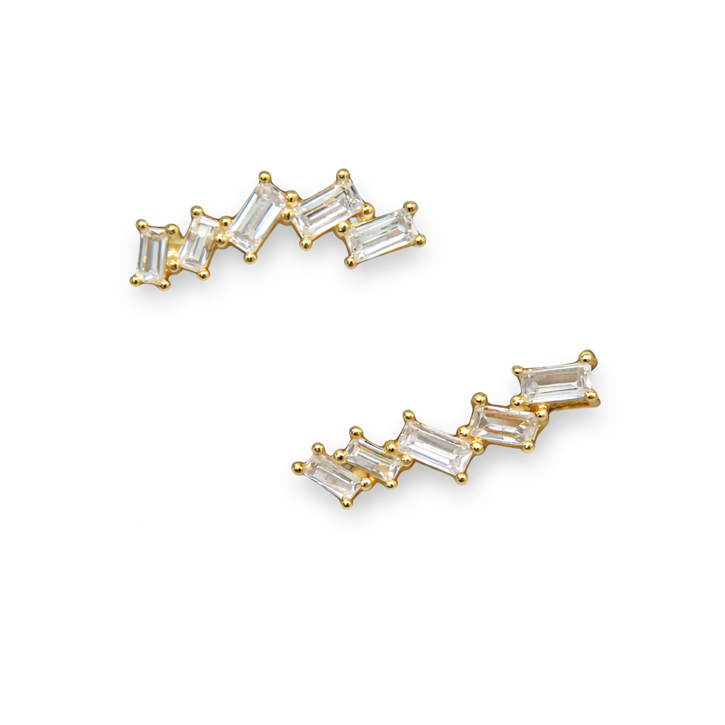 Emerald Sweep Earrings